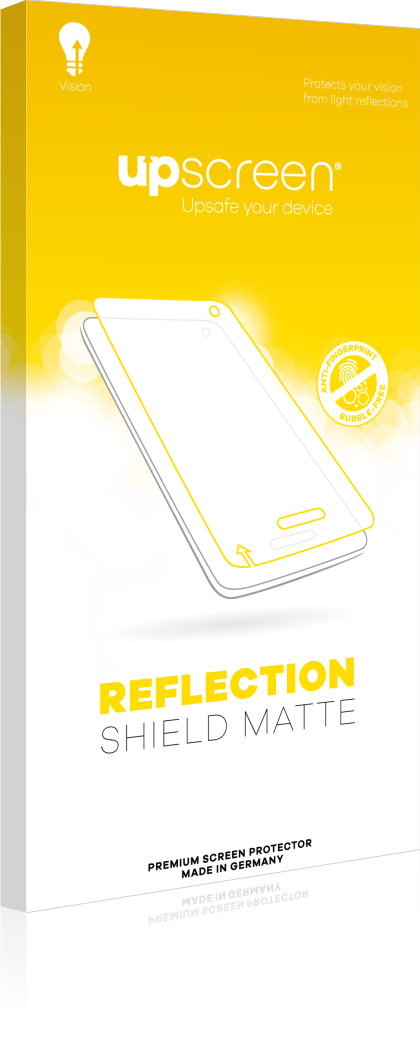 Multitouch Optimized Reflection Shield Matte Screen Protector for SkyCaddie SX400 upscreen Strong Scratch Protection Matte and Anti-Glare 