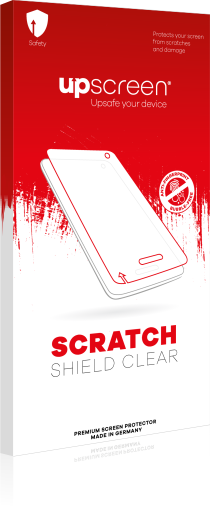 High Transparency upscreen Scratch Shield Clear Screen Protector for Casio IT-3000 Multitouch Optimized Strong Scratch Protection 